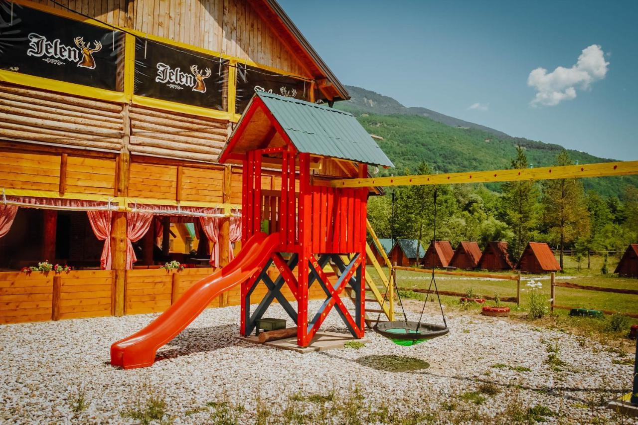 Отель Camp Sutjeska Тьентиште Экстерьер фото