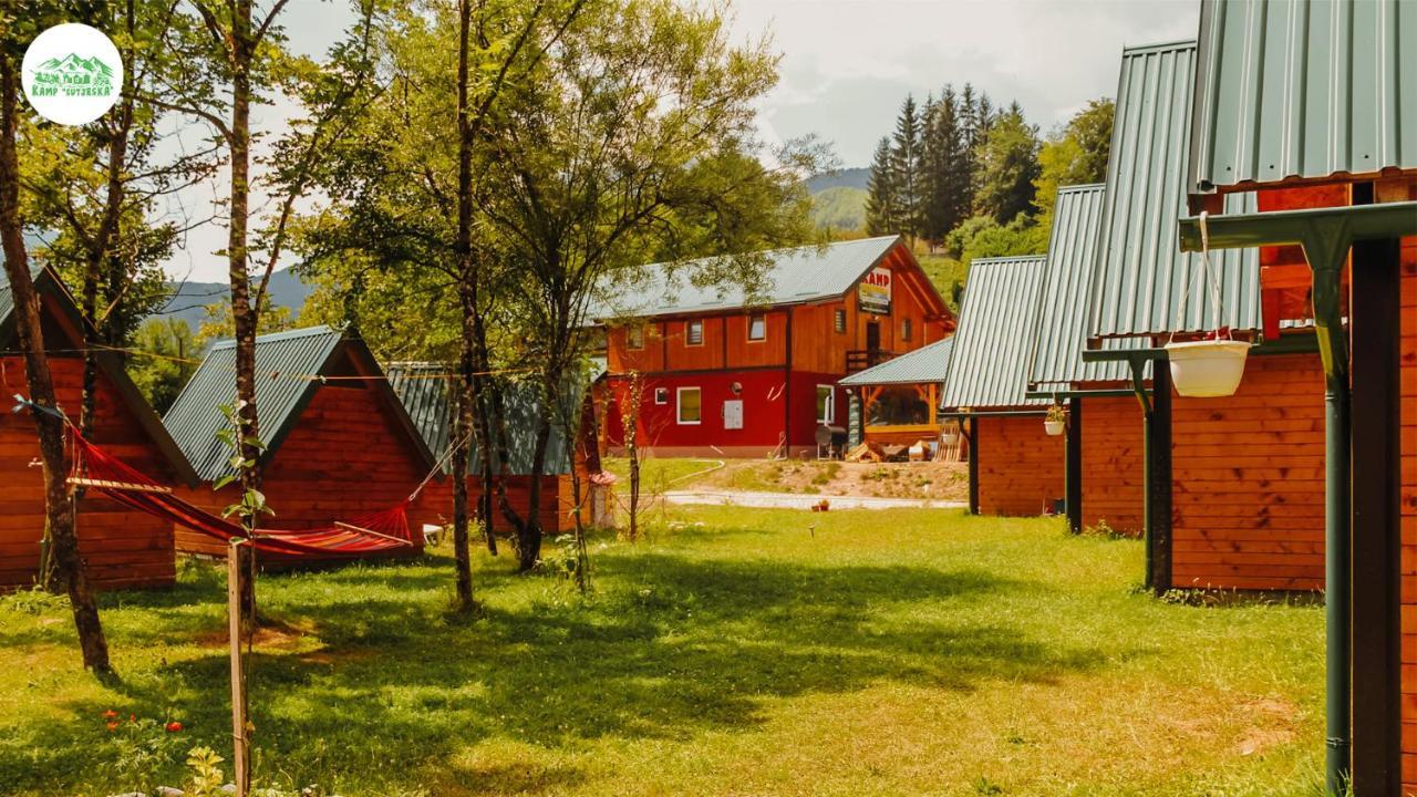 Отель Camp Sutjeska Тьентиште Экстерьер фото