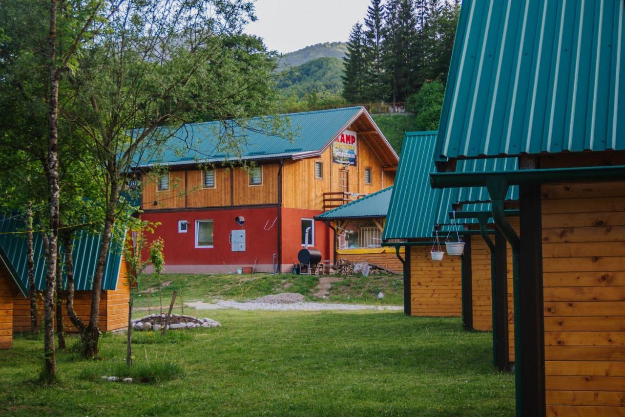Отель Camp Sutjeska Тьентиште Экстерьер фото